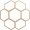 Ekena Millwork Florin Wood Fretwork Pierced Ceiling Medallion, Alder, 32"OD x 11 1/4"ID x 3/8"T CMWP32X32X0375FOAL - alternate 1